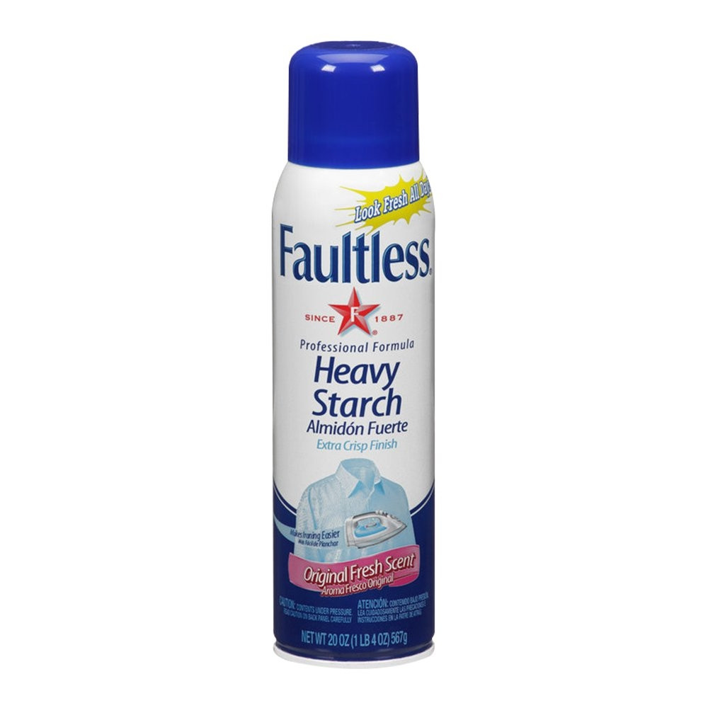Faultless Spray Starch, Heavy 12/20 OZ